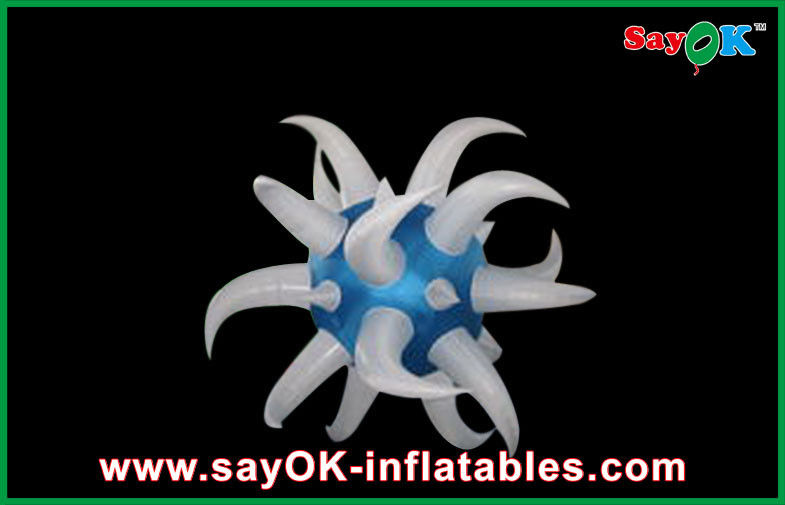 Led Hanging Lighting Inflatable Balloon Star For Stage Decoration