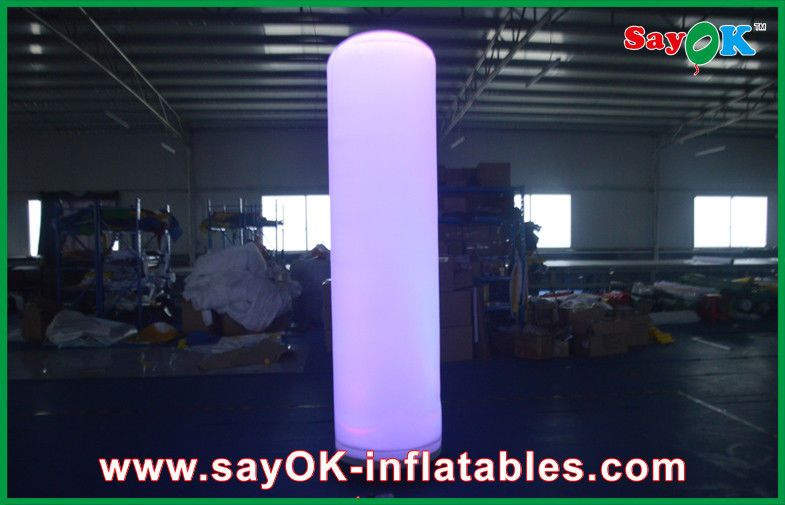 Courful Indoor Nylon Inflatable Lighting Decoration 5m Big Poles