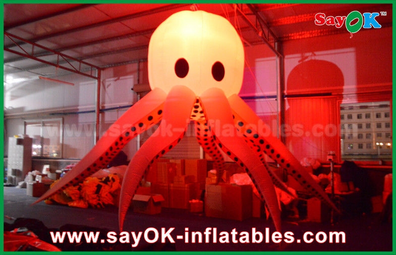 Giant Inflatable Lighting Decoration Sea Animal Lighting Octopus / Devilfish