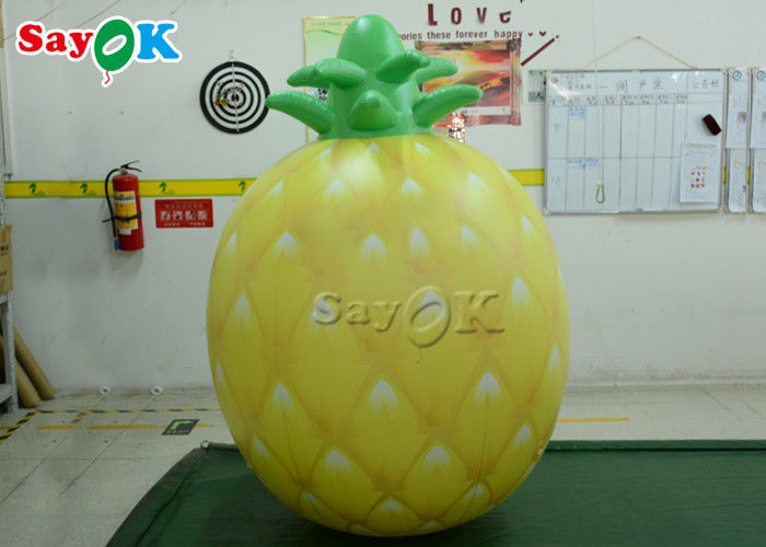 Yellow 1.5mH 5ft Hanging Inflatable Pineapple Fruit Balloons