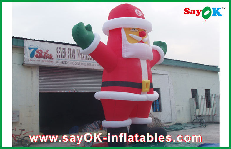Sayok Giant Christmas Inflatable Kriss Kringle Decoration For Fun