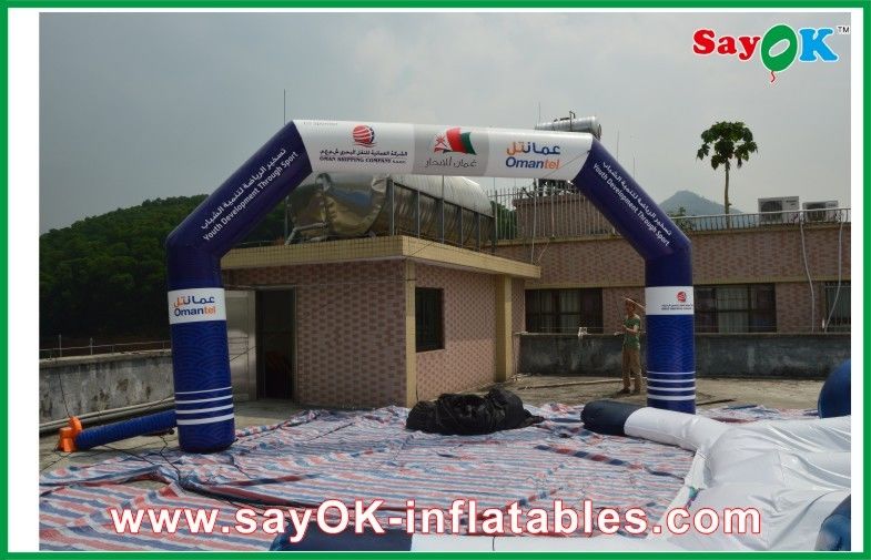 Advertising 6 x 3M Inflatable Entrance Arch With Digital Printing