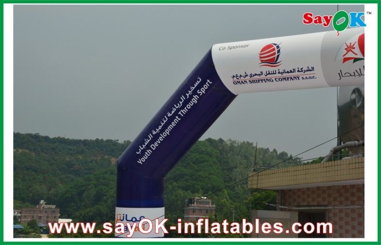 Advertising 6 x 3M Inflatable Entrance Arch With Digital Printing