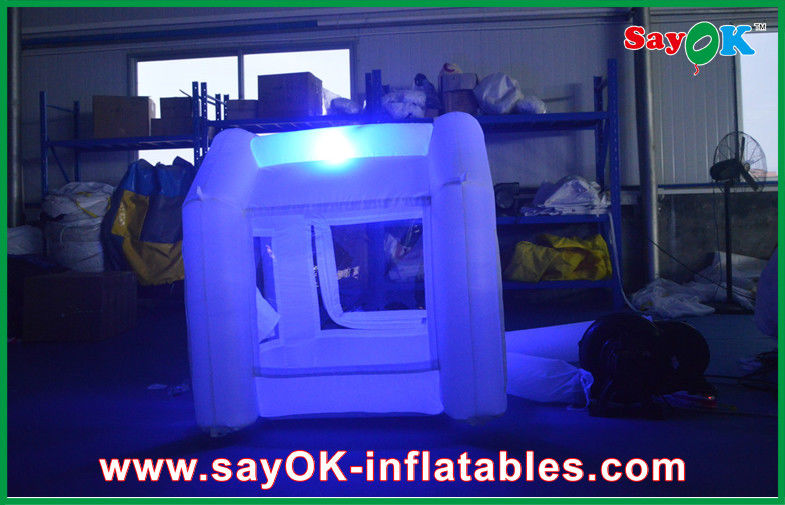 Inflatable Photo Booth Rental Christmas Inflatable Money Machine Beautiful Colorful Lighting