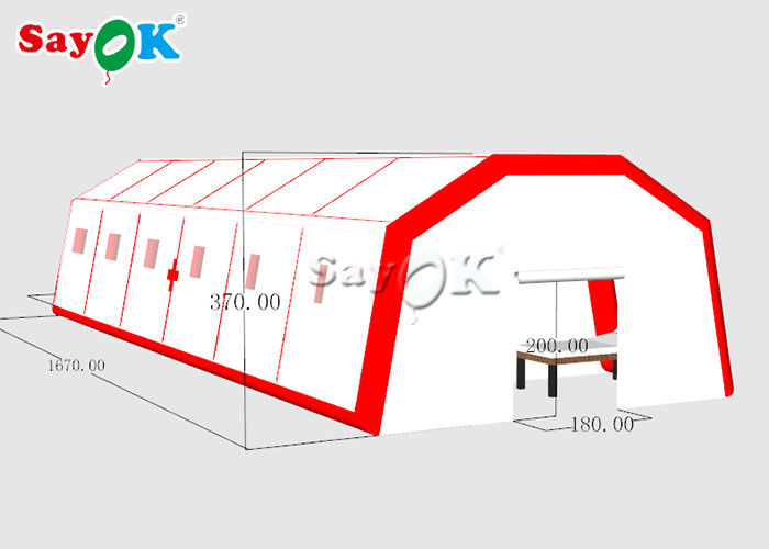 Field Hospital Tent Outdoor Mobile Isolation Emergency Hospital Tent Temporary Customized