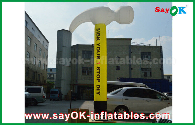 Air Tube Dancer Customized Inflatable Air Dancer / Inflatable Axe For Advertisement
