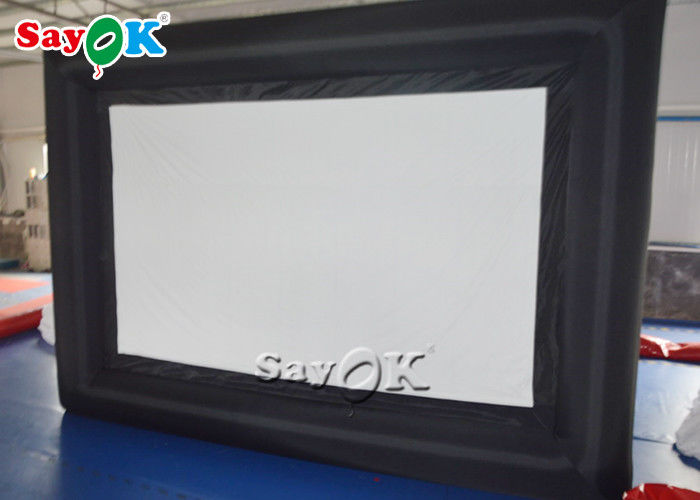 Large Inflatable Movie Screen Mobile Double - Faced ROSH Inflatable Movie Screen