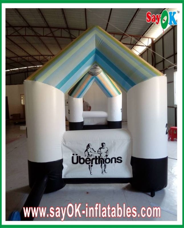 Custom Inflatable Arch 0.4mm PVC Inflatable Entrance Arch Logo For Festival Celebration