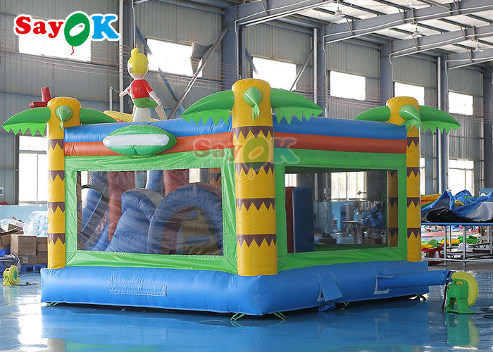 Customized Surf Boy Adventure Bounce House Inflatable Bouncy Castle Bounce Jumping