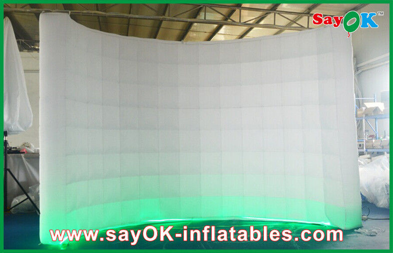 Inflatable Yard Tent/Inflatable Family Tent Self Standing Blow-Up Wall Inflatable Partition With Led Lights