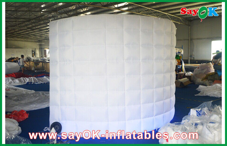 Inflatable Yard Tent/Inflatable Family Tent Self Standing Blow-Up Wall Inflatable Partition With Led Lights