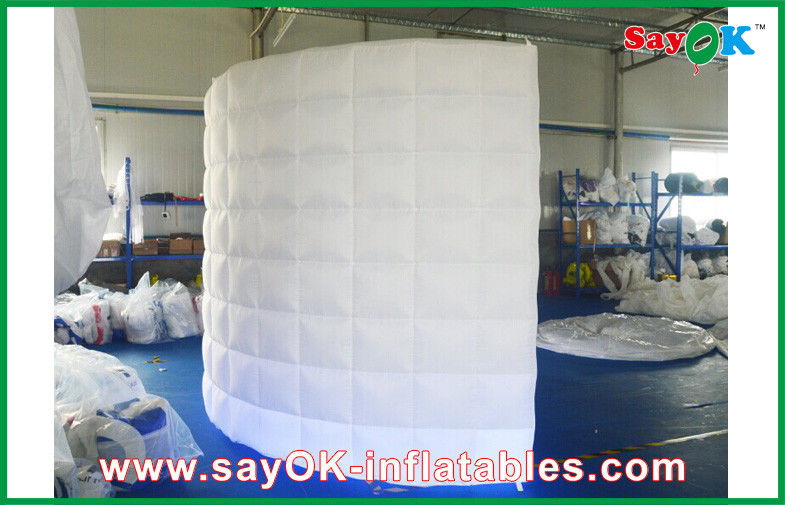 Inflatable Yard Tent/Inflatable Family Tent Self Standing Blow-Up Wall Inflatable Partition With Led Lights