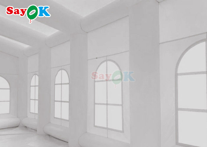 Inflatable Outdoor Tent LED Color Outdoor Inflatable Tent Cube Inflatable Wedding Party Tent