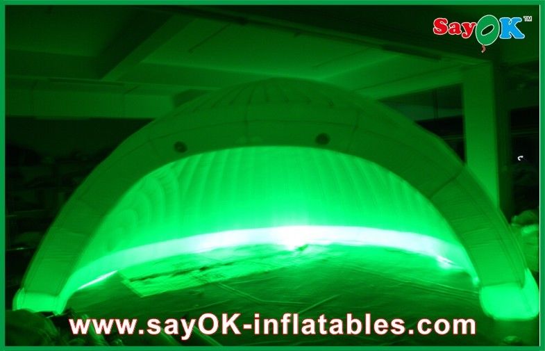 Custom Inflatable Tent LED For Party / Exhibition Helmet Nightclub Party Inflatable Tent