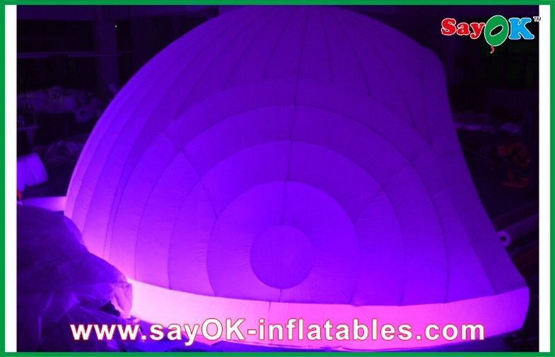 Custom Inflatable Tent LED For Party / Exhibition Helmet Nightclub Party Inflatable Tent