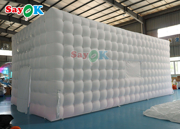 Lounge Night Club Inflatable Camping Tent Inflatable Nightclub With Lights Inflatable Air Tent