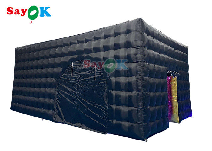 Advertising Nightclub Inflatable Cube Tent Strong Oxford Cloth Material Inflatable Air Tent