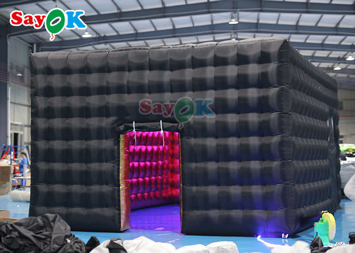 Advertising Nightclub Inflatable Cube Tent Strong Oxford Cloth Material Inflatable Air Tent