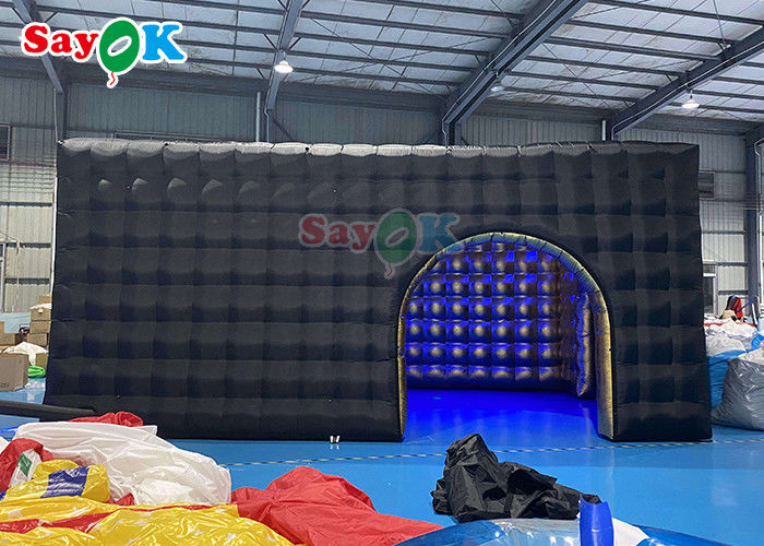 Advertising Nightclub Inflatable Cube Tent Strong Oxford Cloth Material Inflatable Air Tent