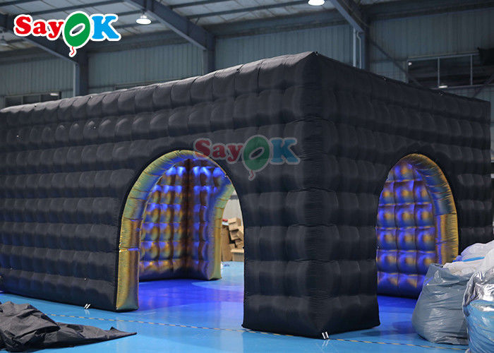 Advertising Nightclub Inflatable Cube Tent Strong Oxford Cloth Material Inflatable Air Tent
