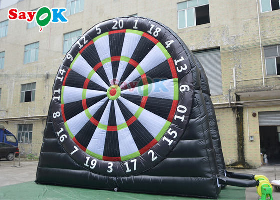 Toplarla Büyük Şişme Futbol Dart Tahtası Futbol Dart Tahtası Oyunu Hedefi