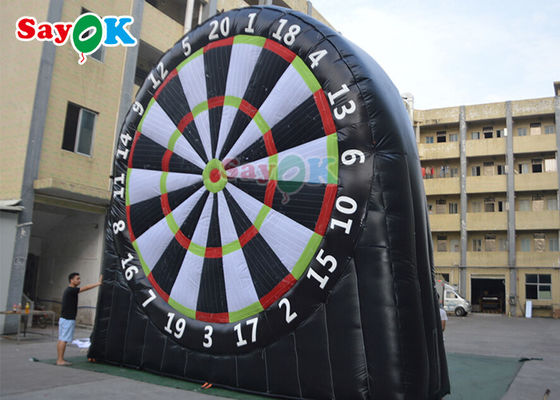 19.7ft 210D Oxford Kumaş Şişme Spor Oyunları Futbol Dart Tahtası