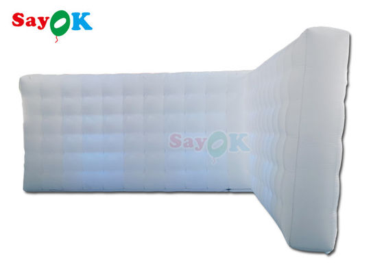 Profesyonel Fotoğraf Stüdyosu Oxford Şişme LED Fotoğraf Kabini Arka Plan Duvar Büyük Etkinlikler İçin Uzaktan Kumanda