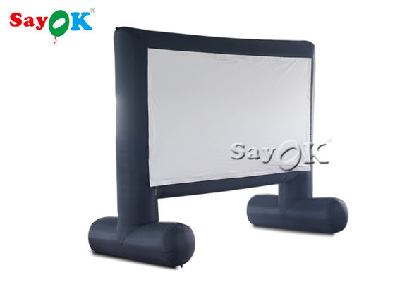 Şişme Arka Bahçe Film Ekranı Tema Parkları 3m × 2.55mH Şişme Dış Mekan Film Ekranı