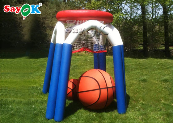 Hava Üfleyici ile Özel Şişme Spor Oyunları Monster Outdoor Atıcılık Basketbol Oyunu