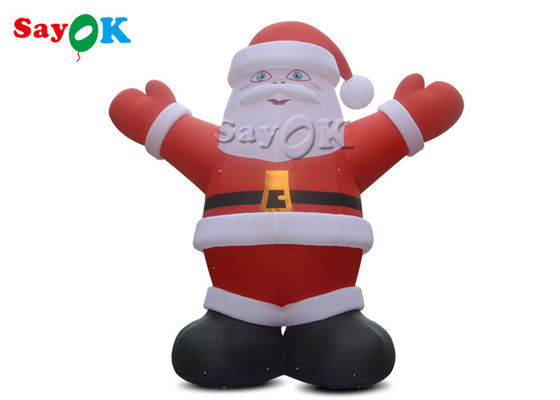 Tatil süslemeleri 6m pvc şişme Noel Baba