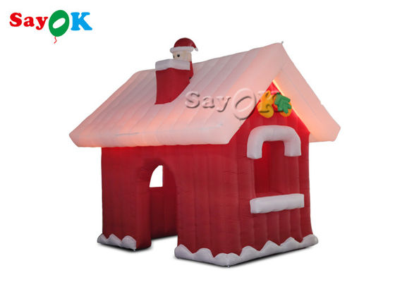 3*3*3m Oxford Şişme Noel Köyü Partisi İçin Ev