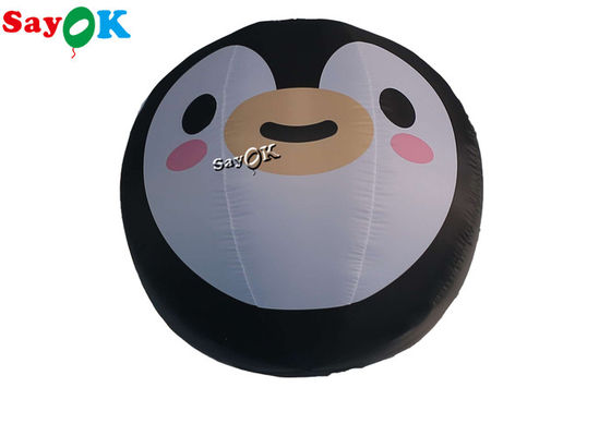 Özel 1.5m 5ft şişme ışık dekorasyonu Penguen balon