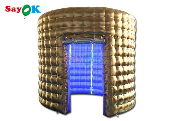 Parti Çocukları Şişme Fotoğraf Kabini Tepegöz 360 LED Işık Fotoğraf Kabini