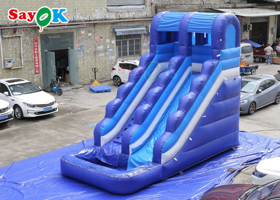 İnanılmaz Eğlenceli Tarpaulin Şişme Su Kaydırma Slide Çocuklar İçin Şişme Su Kaydırma Slide