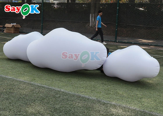 Düğün partisi dekorasyonu için renkli PVC şişme bulut balonu