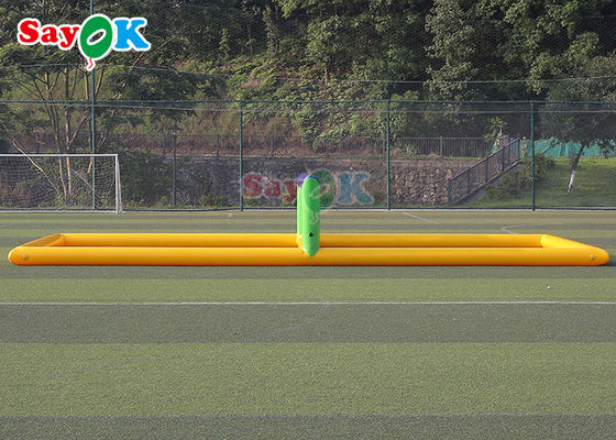 Hava geçirmez şişme voleybol sahası havuzu 0.9mm PVC Su voleybol sahası Spor Su Oyunları için Su Oyuncakları