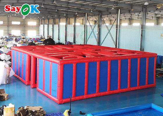 9m 27ft Şişme Spor Oyunları Açık Engel Kursu Çocuklar İçin Labirent Şişme Oyunlar Blow Up