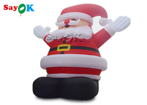 Reklam için 10 metrelik Noel şişme Noel Baba modeli